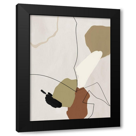 To the Wire III Black Modern Wood Framed Art Print with Double Matting by Urban Road