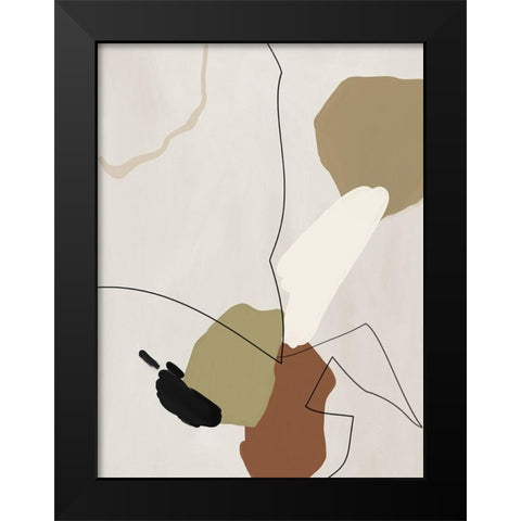 To the Wire III Black Modern Wood Framed Art Print by Urban Road