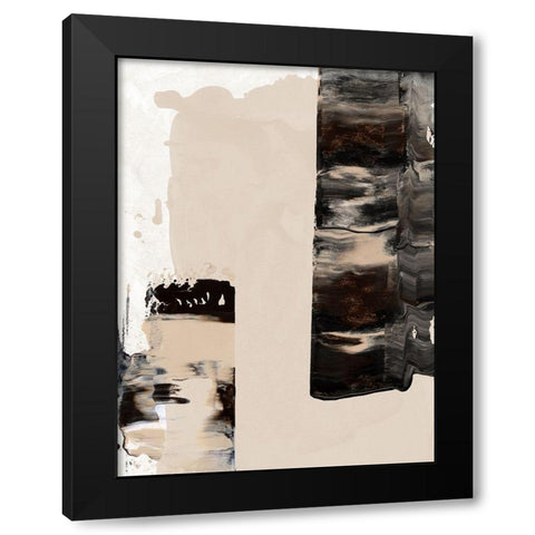 Mudslide I Black Modern Wood Framed Art Print with Double Matting by Urban Road