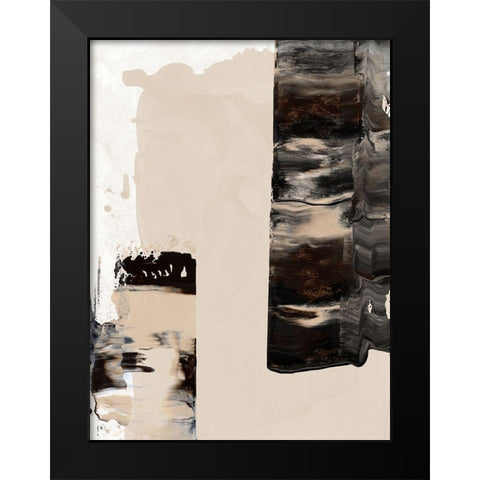 Mudslide I Black Modern Wood Framed Art Print by Urban Road