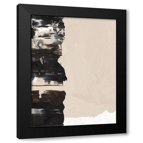 Mudslide III Black Modern Wood Framed Art Print by Urban Road