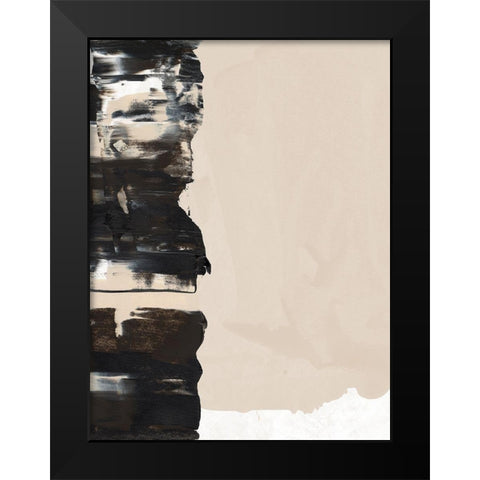 Mudslide III Black Modern Wood Framed Art Print by Urban Road