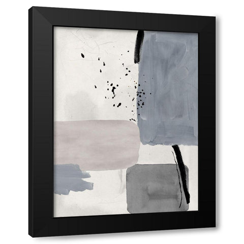 Concrete Decision I Black Modern Wood Framed Art Print with Double Matting by Urban Road