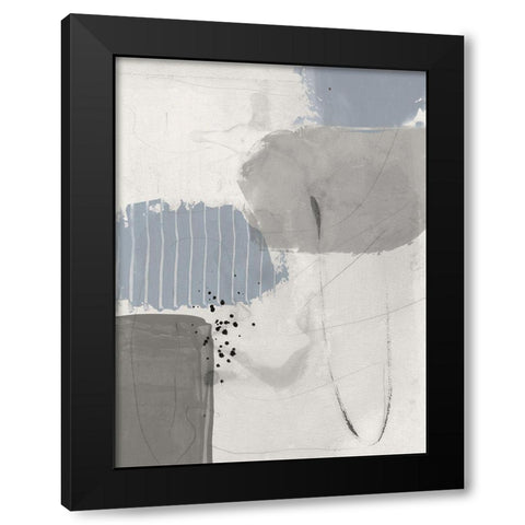 Concrete Decision II Black Modern Wood Framed Art Print with Double Matting by Urban Road