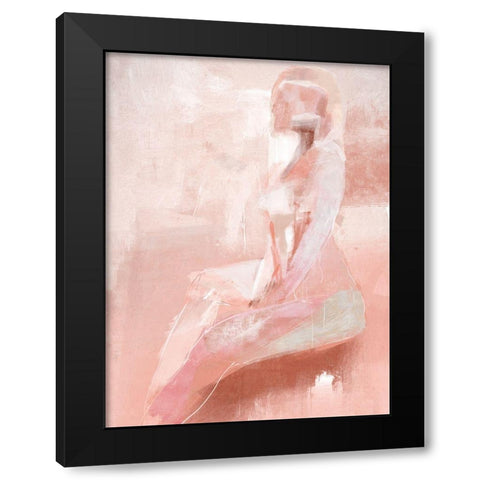 Light Black Modern Wood Framed Art Print with Double Matting by Urban Road