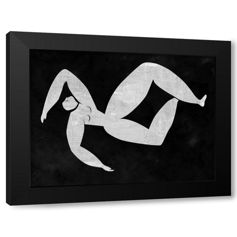 Monique Cut-Out III Black Modern Wood Framed Art Print with Double Matting by Urban Road