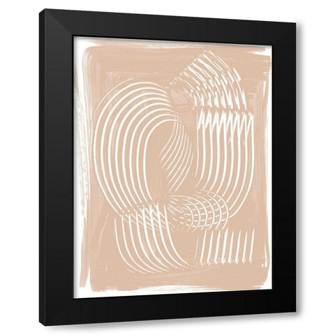 Fauves III Black Modern Wood Framed Art Print with Double Matting by Urban Road