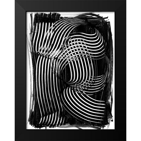 Henri II Black Modern Wood Framed Art Print by Urban Road