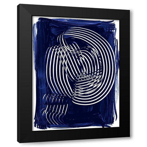 Pierre IV Black Modern Wood Framed Art Print by Urban Road