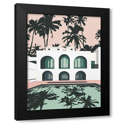 Real Housewives Black Modern Wood Framed Art Print by Urban Road