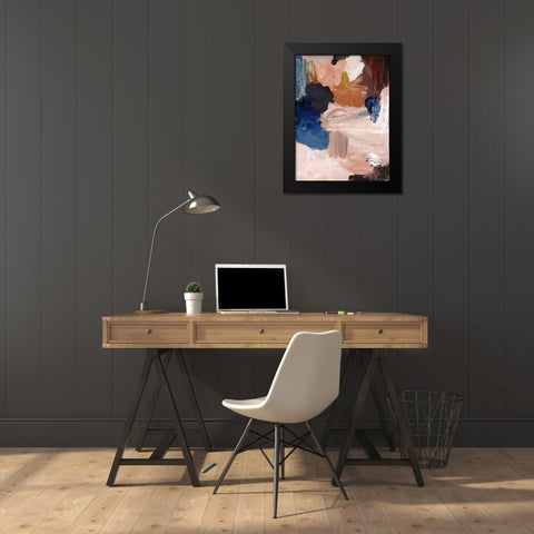 Modelling Clay I Black Modern Wood Framed Art Print by Urban Road