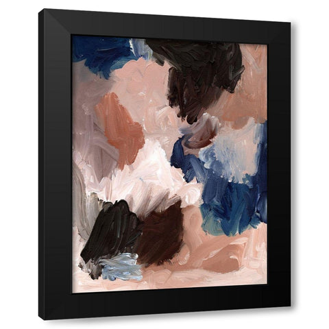 Modelling Clay III Black Modern Wood Framed Art Print by Urban Road