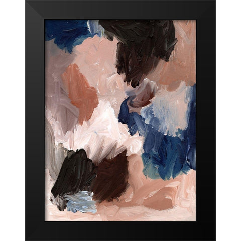 Modelling Clay III Black Modern Wood Framed Art Print by Urban Road