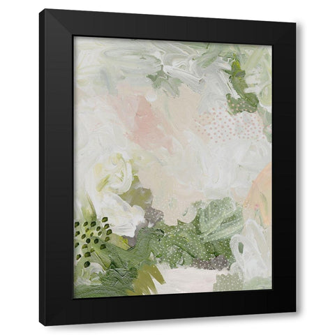 Moss and Ivy II Black Modern Wood Framed Art Print with Double Matting by Urban Road