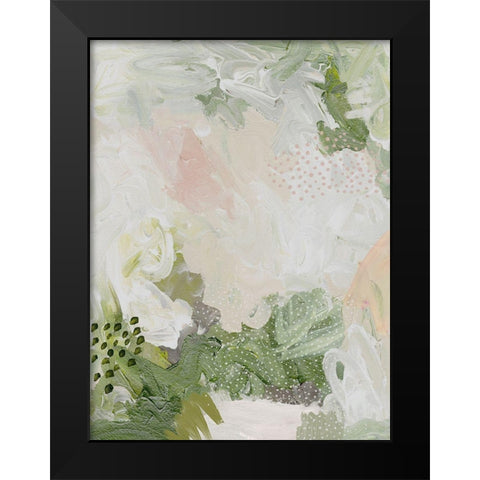 Moss and Ivy II Black Modern Wood Framed Art Print by Urban Road