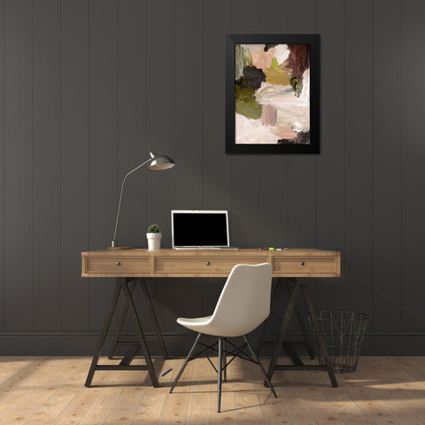 Cobblestone I Black Modern Wood Framed Art Print by Urban Road