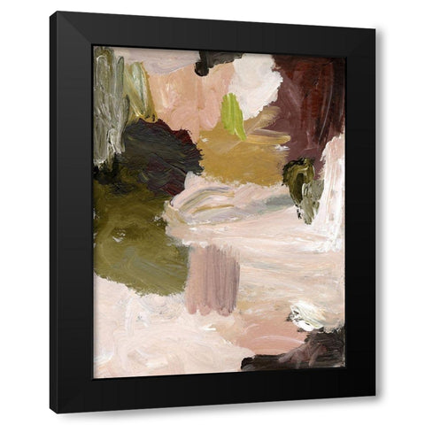 Cobblestone I Black Modern Wood Framed Art Print with Double Matting by Urban Road