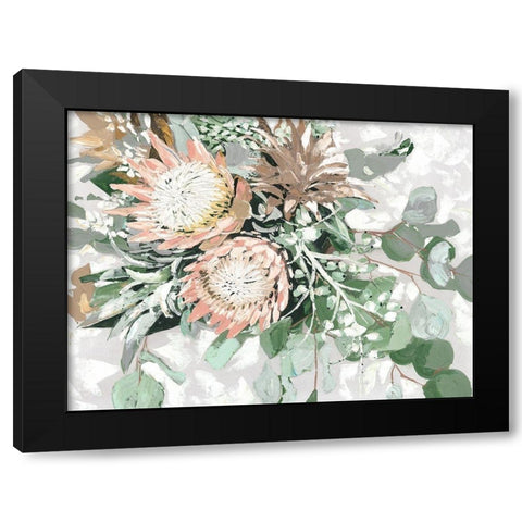 Your Majesty Black Modern Wood Framed Art Print with Double Matting by Urban Road