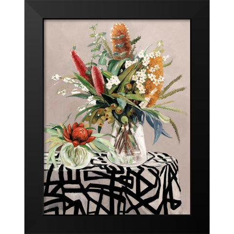 The Centrepiece Black Modern Wood Framed Art Print by Urban Road