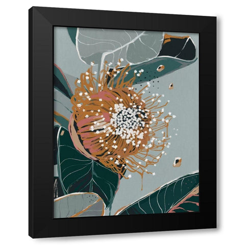 Dusty Flowering Gum II Black Modern Wood Framed Art Print by Urban Road