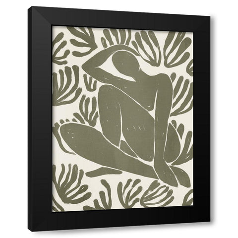 Self-Care I Black Modern Wood Framed Art Print by Urban Road