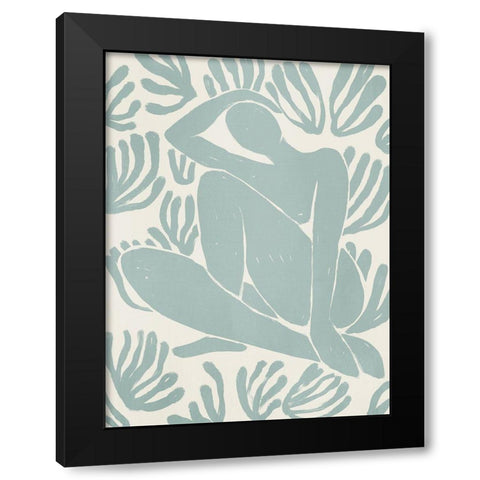 Wholeness I Black Modern Wood Framed Art Print with Double Matting by Urban Road