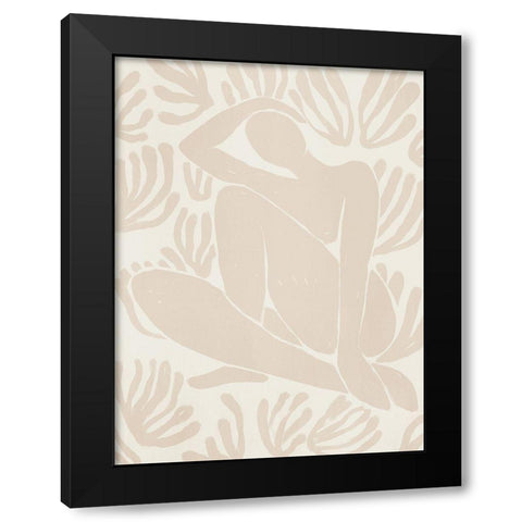 Haleness I Black Modern Wood Framed Art Print with Double Matting by Urban Road