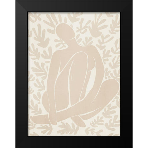 Wholeness III Black Modern Wood Framed Art Print by Urban Road