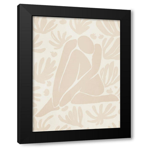 Self-Care V Black Modern Wood Framed Art Print with Double Matting by Urban Road