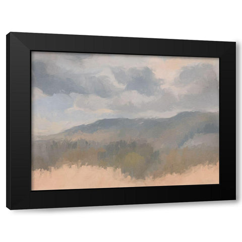 Dusk Black Modern Wood Framed Art Print with Double Matting by Urban Road