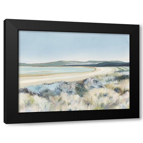 Morning Dip Black Modern Wood Framed Art Print with Double Matting by Urban Road