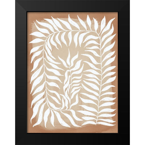 Travels Bronze Black Modern Wood Framed Art Print by Urban Road