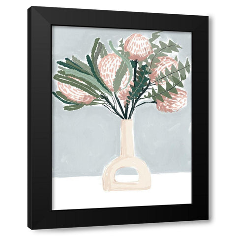 Renewed I Black Modern Wood Framed Art Print by Urban Road