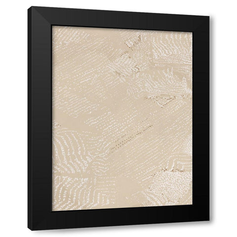 Sandstorm Clay Black Modern Wood Framed Art Print by Urban Road