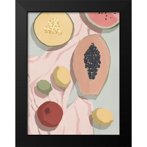 Fiesta dulce Black Modern Wood Framed Art Print by Urban Road