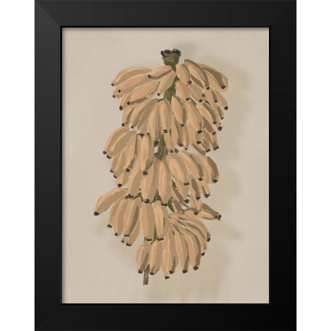 Platano II Clay Black Modern Wood Framed Art Print by Urban Road