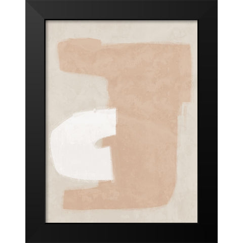 Composed Neutral Black Modern Wood Framed Art Print by Urban Road