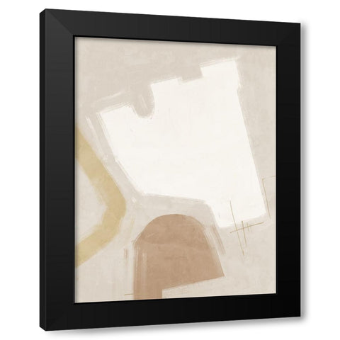 Open-Minded Neutral Black Modern Wood Framed Art Print with Double Matting by Urban Road