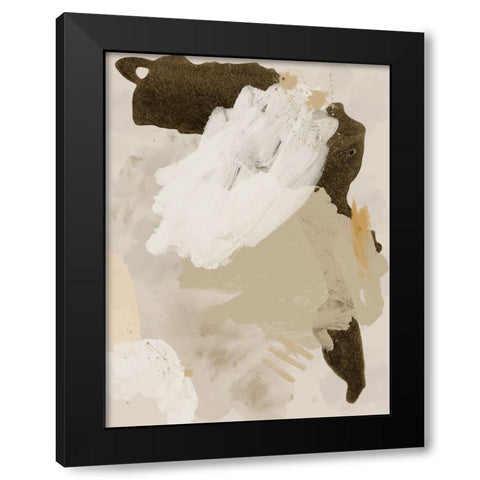 A Warm Hug Black Modern Wood Framed Art Print by Urban Road