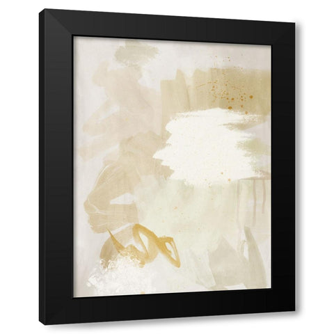 Subdued Black Modern Wood Framed Art Print by Urban Road