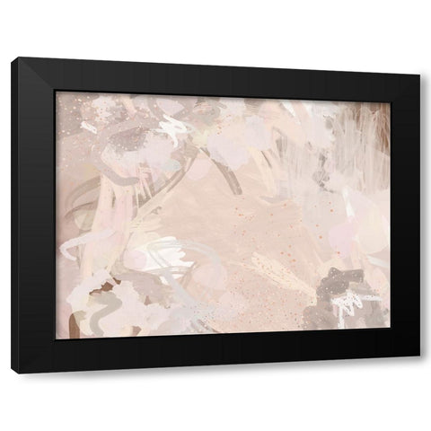 La Tranquillite III Black Modern Wood Framed Art Print by Urban Road