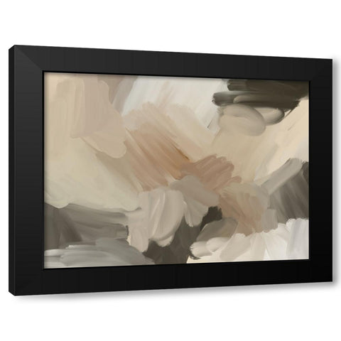 Soft And Fuzzy II Black Modern Wood Framed Art Print with Double Matting by Urban Road