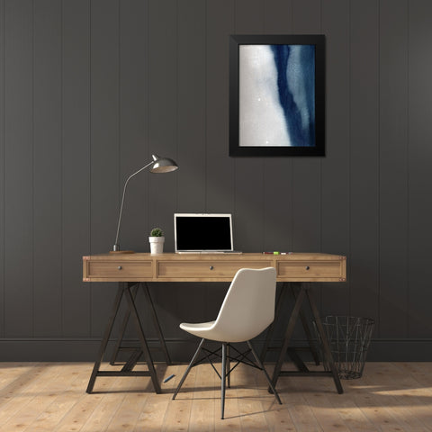 Antares Black Modern Wood Framed Art Print by Urban Road