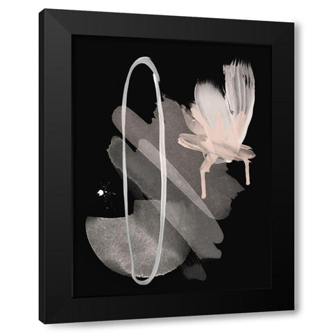 Imperial Halo Black Modern Wood Framed Art Print with Double Matting by Urban Road
