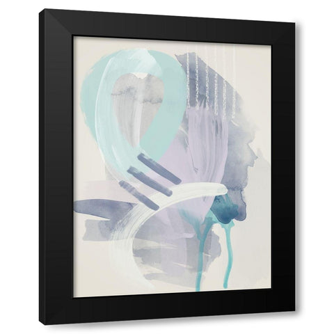 Bright Escape Black Modern Wood Framed Art Print with Double Matting by Urban Road