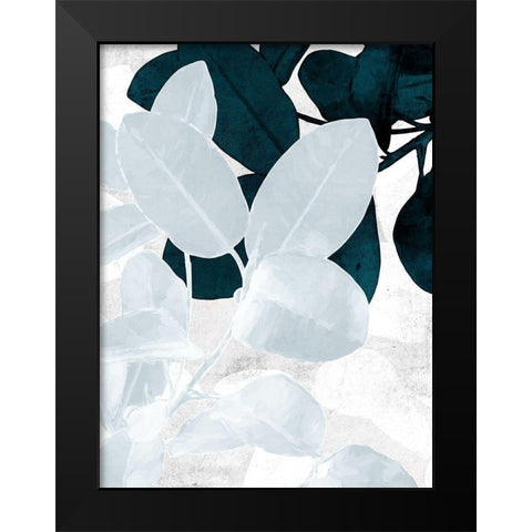 Exhale II Black Modern Wood Framed Art Print by Urban Road