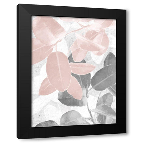 Prim II Black Modern Wood Framed Art Print by Urban Road