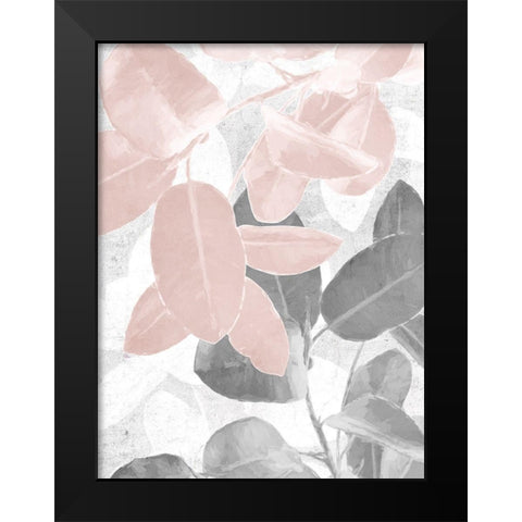 Prim II Black Modern Wood Framed Art Print by Urban Road