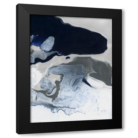 San Salvador Black Modern Wood Framed Art Print with Double Matting by Urban Road