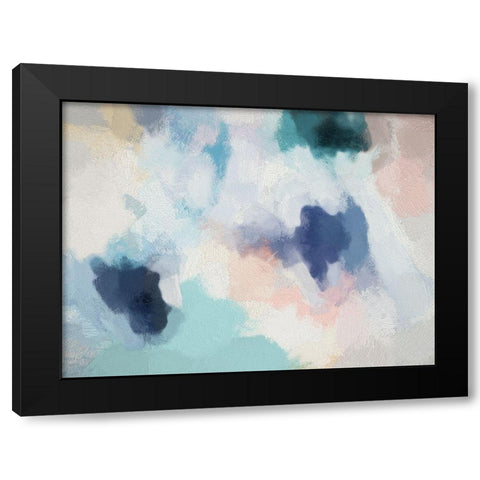 Fancy Free Black Modern Wood Framed Art Print by Urban Road